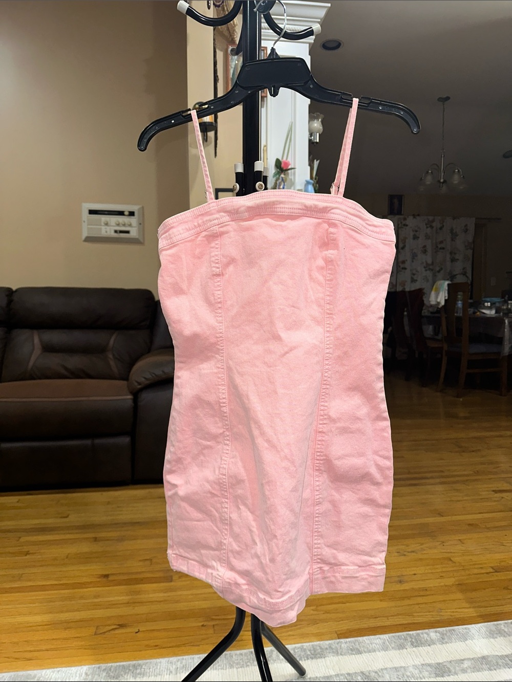 Women’s Pink Strap Slip Dress - Size Small